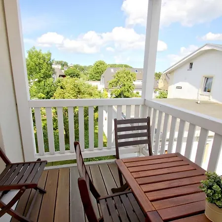Balkon, Gratis Nutzung Vom Ahoi Erlebnisbad Und Sauna In Sellin - Meeresblick Fewo 56 Goehren  Exterior photo